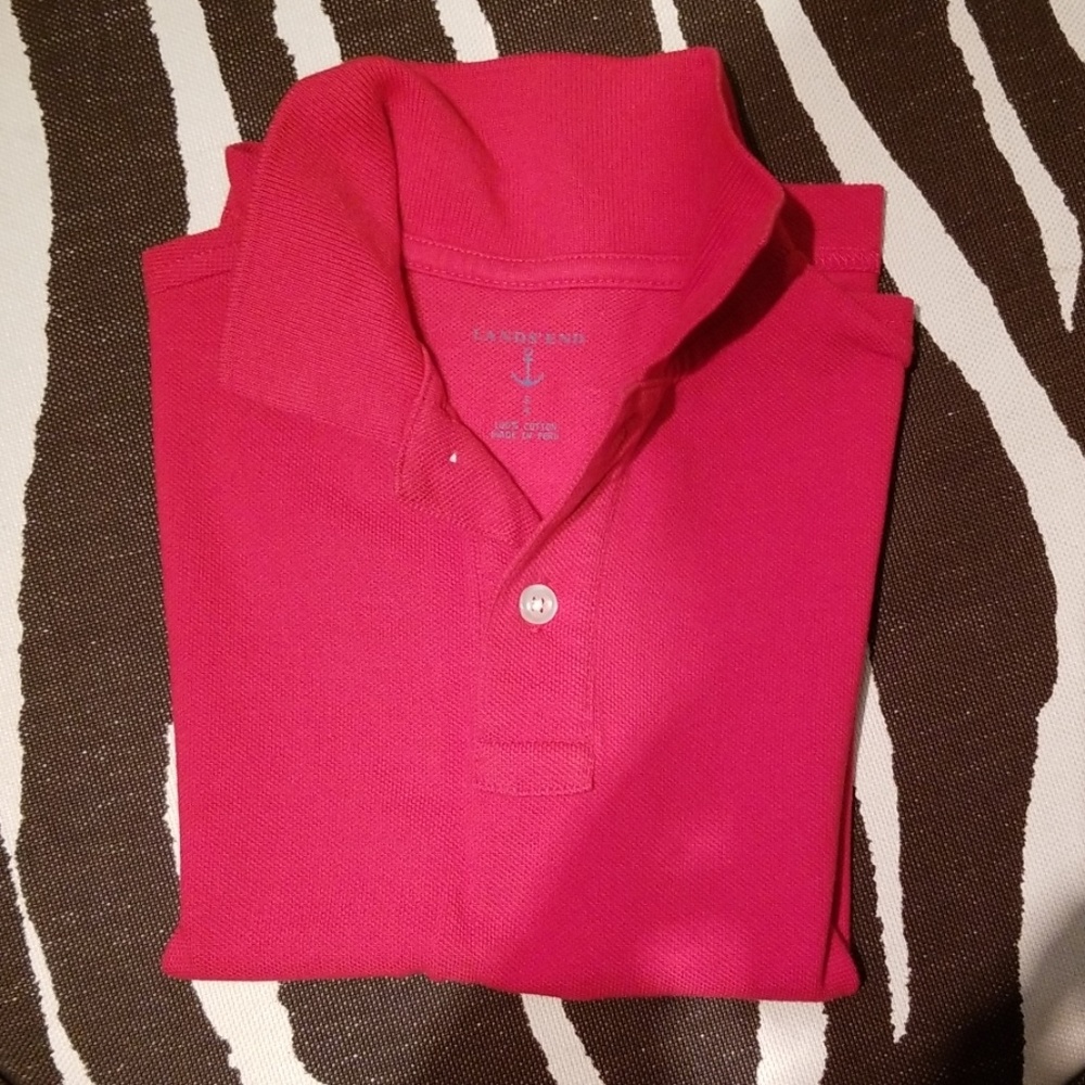 Lands End boys polo shirt